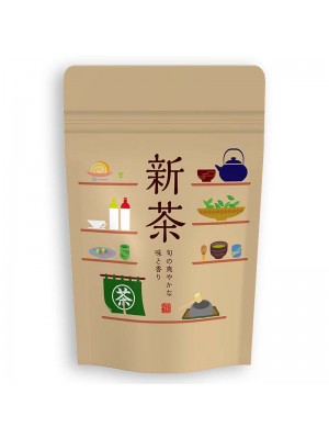 Органический чай зелёный листовой ГЕНМАЙЧА / Сидзуока, Япония (60 г)